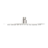 250mm Round Stainless Steel Shower Head 4 Star Rating Brushed Nickel - Nero