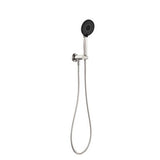 Project Round Shower On Bracket 4 Star Rating Brushed Nickel - Nero