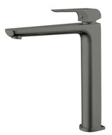 Elgin Tall Basin Mixer Gun Metal Lead Free - Nero
