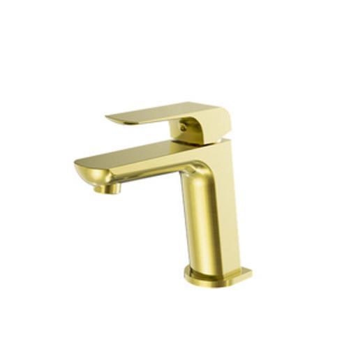 Elgin Basin Mixer Brushed Gold Lead Free - Nero