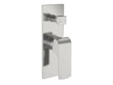 Elgin Shower Mixer With Diverter Brushed Nickel Lead Free - Nero