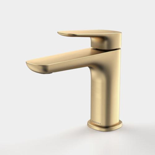 Contura II Basin Mixer Lead Free Brushed Brass - Caroma
