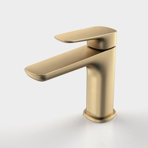 Contura II Basin Mixer Lead Free Brushed Brass - Caroma