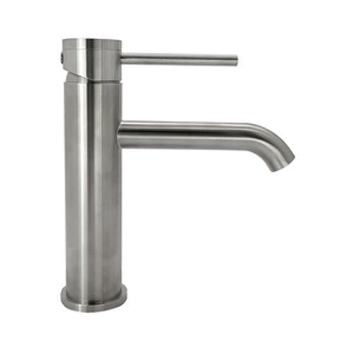 Circo Basin Mixer All Pressures Brushed Stainless Steel - Aquatica