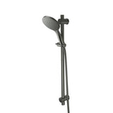 Circo Single Spray Slide Shower Set All Pressures 1.5m Hose Gun Metal Wall