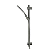 Circo Single Spray Slide Shower Set All Pressures 1.5m Hose Gun Metal Wall