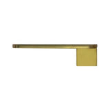 Mia Waterfall Bath Spout 150mm Wide All Pressures Brushed Gold Wall Mounted