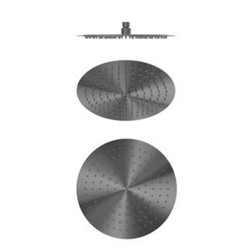 Zen Round Shower Head SS316L Graphite - Nero 300mm