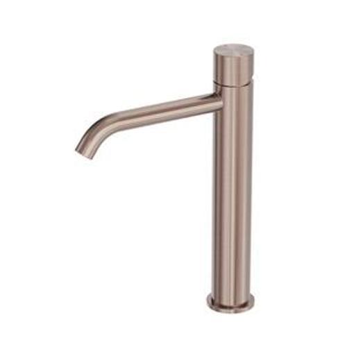 Zen Tall Basin Mixer SS316L Brushed Bronze Handless - Nero