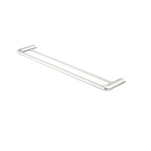 Elgin Double Towel Rail - Nero 600mm Brushed Nickel