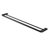 Elgin Double Towel Rail - Nero 800mm Matte Black