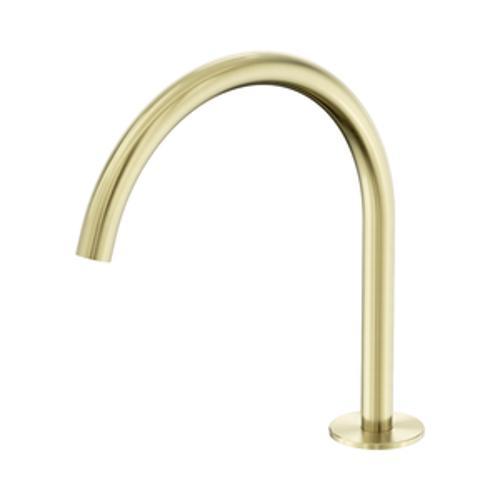 Serenity Bath/Kitchen Arc Spout Brushed Gold - Nero