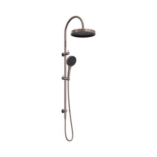 Serenity Twin Shower Brushed Bronze - Nero