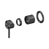 Dolce II Shower Mixer Trim Kits Only Gun Metal - Nero