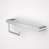 Urbane II Universal Rail - Caroma 400mm With Toilet Roll Holder Set Chrome