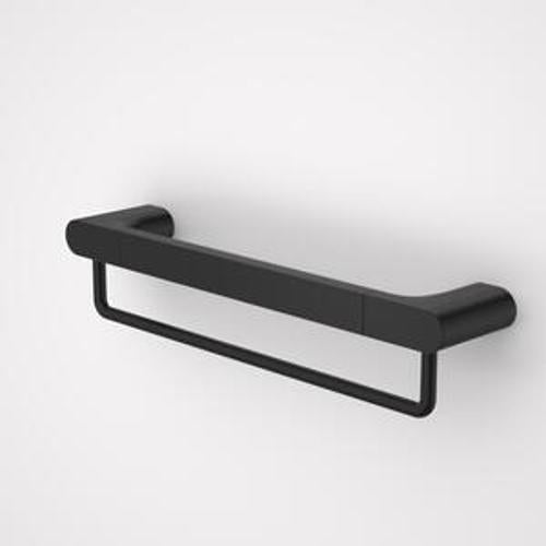 Urbane II Universal Towel Rail - Caroma 400mm Set Black