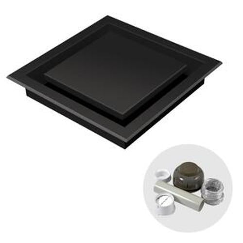 Bathroom Fan Single Room Breeze Black Each System - Amore