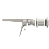 Maku MK2 Wall Basin/Bath Mixer Trim Kit - Methven 200mm Brushed Nickel