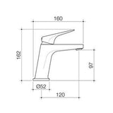 Maku MK2 Basin Mixer Gunmetal - Methven