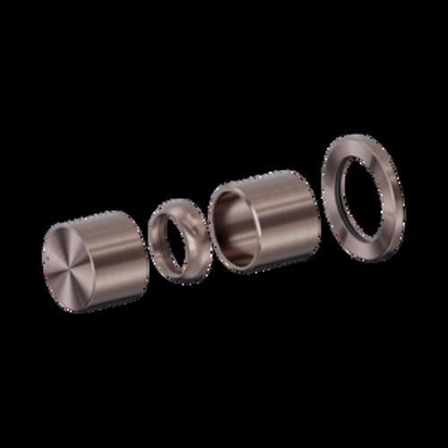 Pure Shower Mixer SS316L Progressive Trim Kits Only Brushed Bronze