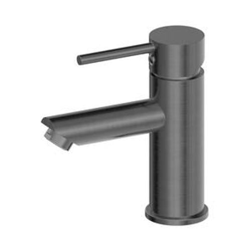 Dolce Basin Mixer Straight Spout All Pressure Gun Metal - Nero