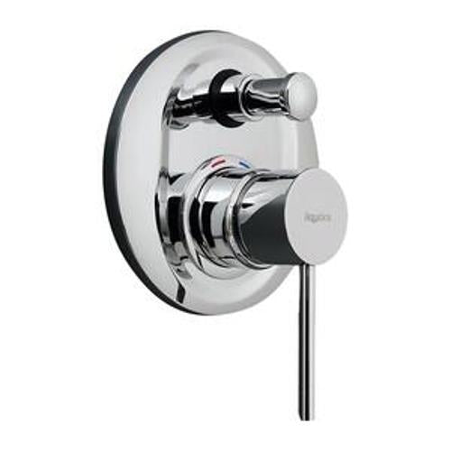 Xera Shower Mixer with Bath Diverter - Aquatica 155mm Ezi Chrome