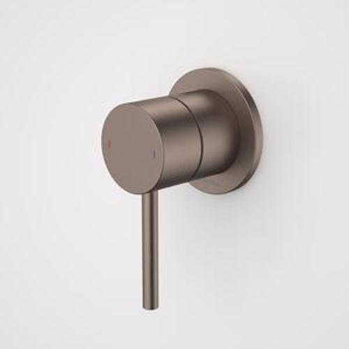Liano II Bath/Shower Mixer Round Cover Plate Brushed Bronze - Caroma