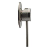 Circo Mains Pressure Shower Mixer With Textured Handle Brushed Stainless DZR