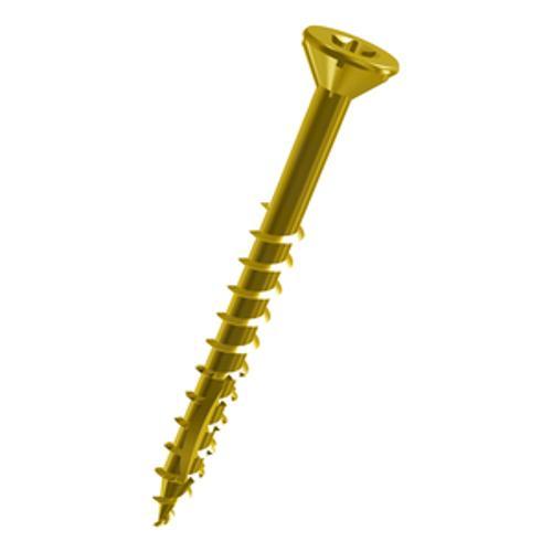 T-REX17 TimbaTX Wood Screw Yellow Zinc - Ecko 8g x 40mm 150 Box