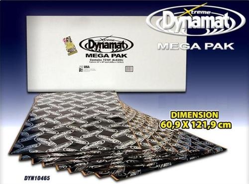 DYNAMAT XTREME MEGA PACK SOUND DEADENING (609MM x 1219MM x 1.72MM) - 9 SHEET PAC