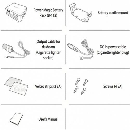 BLACKVUE B-112 POWER MAGIC BATTERY PACK