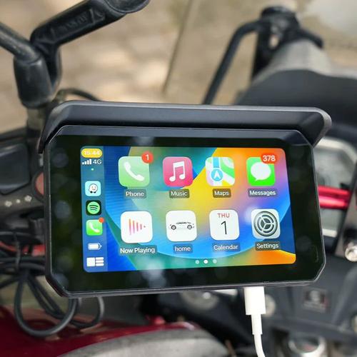 OTTOCAST WIRELESS CARPLAY & ANDROID AUTO 5" SCREEN + CAMERAS FOR MOTORCYCLES IPX