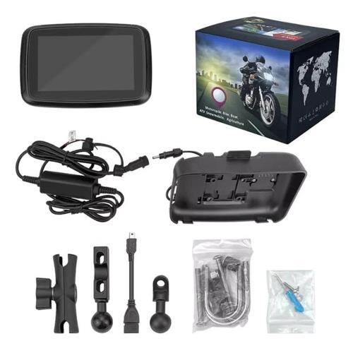 OTTOCAST WIRELESS CARPLAY & ANDROID AUTO 5" SCREEN + CAMERAS FOR MOTORCYCLES IPX