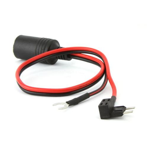 CIGARETTE LIGHTER POWER SOURCE SOCKET TO MINI BLADE FUSE TAP
