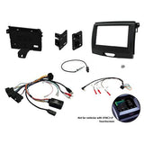 FITTING KIT FORD RANGER XL (PX2) , EVEREST 2015 - 2022 DOUBLE DIN (BLACK) COMPLE