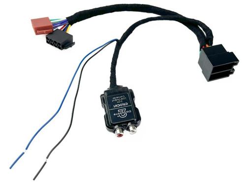 DIRECT-FIT UNIVERSAL 2 CHANNEL LINE OUTPUT CONVERTER 12V REM