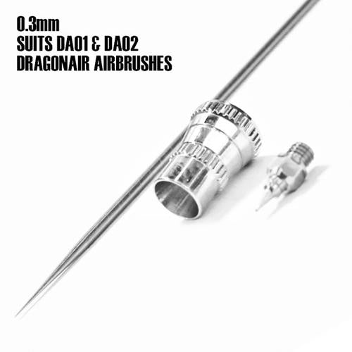SCALE  DRAGONAIR AIRBRUSH 0.3MM NOZZLE KIT