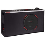 CERWIN VEGA 12" SLIM BOX SUBWOOFER AND AMPLIFIER ACTIVE 400W