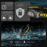 NITECORE HA11 240 LUMEN ULTRA LIGHTWEIGHT DUAL BEAM AA HEADLAMP