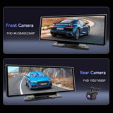 OTTOCAST CARPLAY & ANDROID AUTO WIRELESS SCREEN 10" WITH 2K FRONT CAMERA + REAR