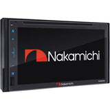 NAKAMICHI HEAD UNIT 2 DIN CD/DVD PLAYER WITH MIRRORLINK