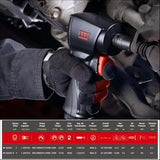 M7 AIR IMPACT WRENCH 1/2" DRIVE TWIN HAMMER EZ GREASE 650FT