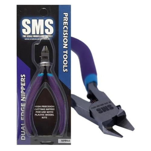 SCALE  DUAL EDGE NIPPERS TO CUT MODEL PLASTIC