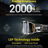 NITECORE P40 2000 LUMEN LONG THROW FLASHLIGHT