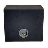 SUBWOOFER BOX FOR 12" SINGLE SUB BLACK