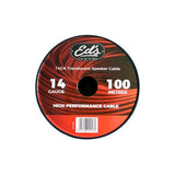 EDS 14 GAUGE CCA SPEAKER CABLE MATT FLEXIBLE TRANSLUCENT CLEAR 100M