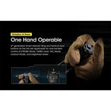 NITECORE SRT7GI 3000 LUMEN USB RECHARGEABLE TACTICAL FLASHLIGHT 580 METERS THROW