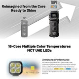 NITECORE TUP 1200 LUMEN RECHARGEABLE EDC FLASHLIGHT ORANGE