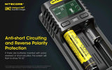 NITECORE INTELLIGENT BATTERY CHARGER USB DUAL SLOT