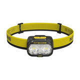 NITECORE 800 LUMEN USB RECHARGEABLE LED HEADLAMP YELLOW